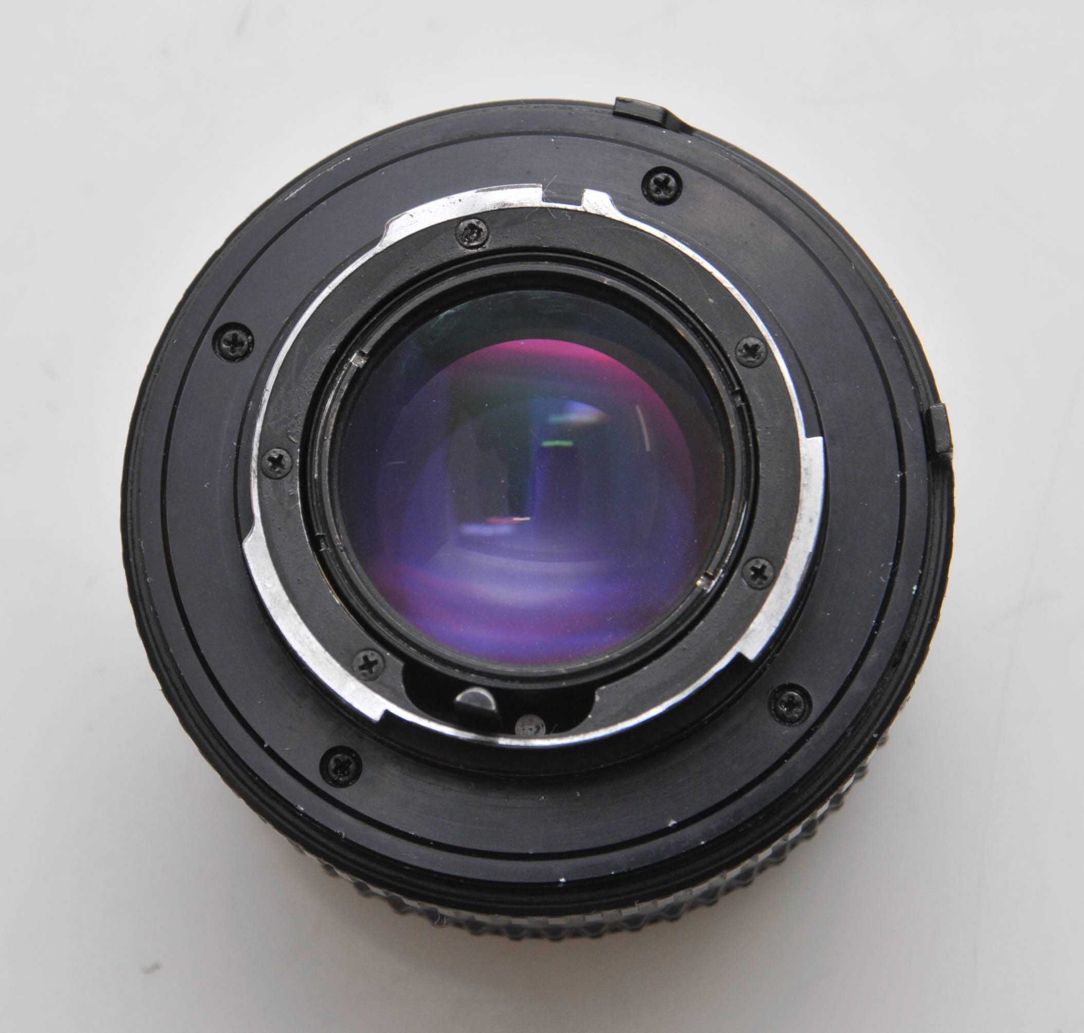 Objectiva Minolta MD Rokkor 50mm f1.4, Vintage, manual focus
