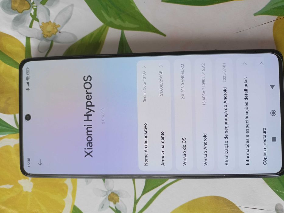 Redmi note 13 5g 8gb RAM 256 armazenamento