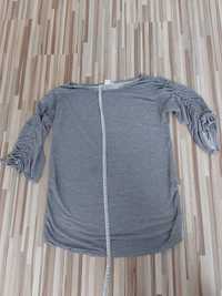 Szara bluzka tunika ciążowa H&M