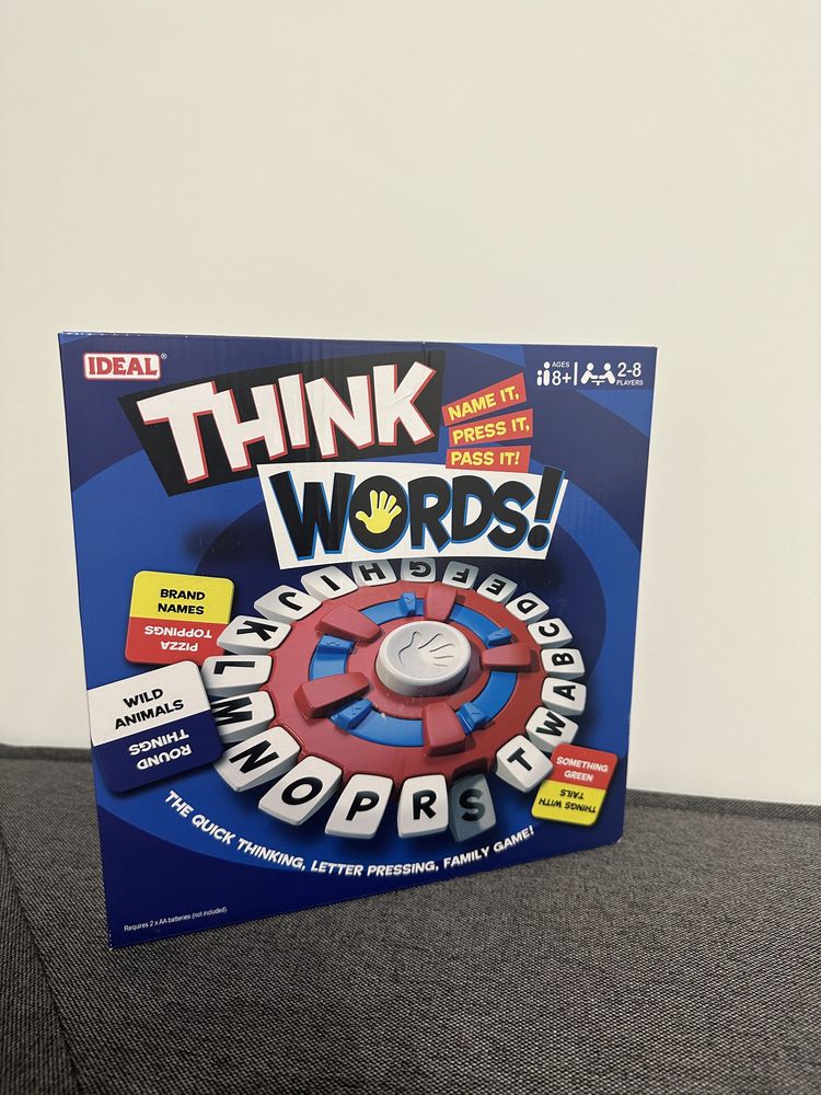 Dzien dziecka Gra think words planszowa nowa karciana