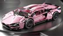 Конструктор машина, Lamborghini, 1314 деталей