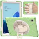 Etui do Galaxy Tab S7 12,4" z Podstawką i Paskiem na Ramię Zielone