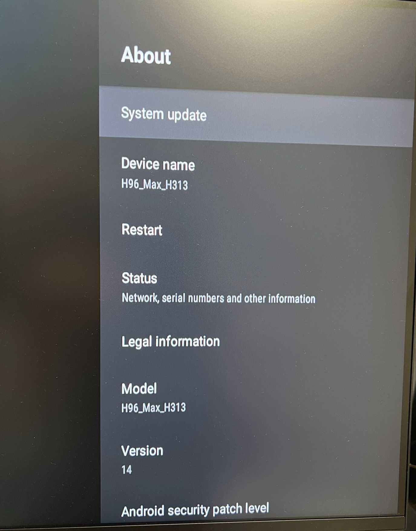 Box Android TV H96_Max Nova