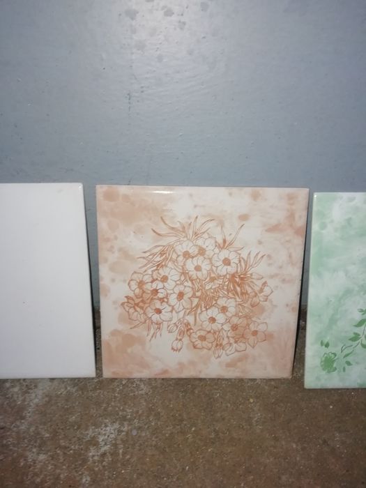 Керамічна плитка оздоблювальна біла та кольорова, для підлоги біла вел