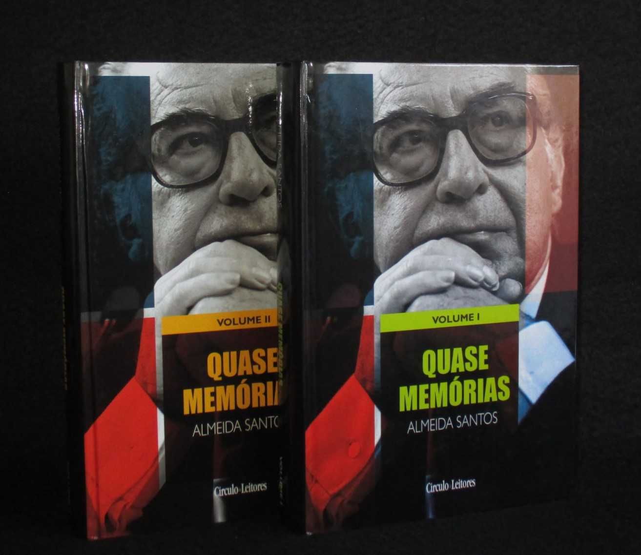Livro Quase Memórias Almeida Santos 2 Volumes