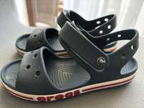 Sandaly Crocs granatowe J2