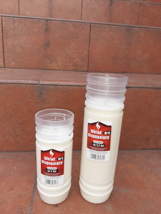 wkład długopalący do zniczy