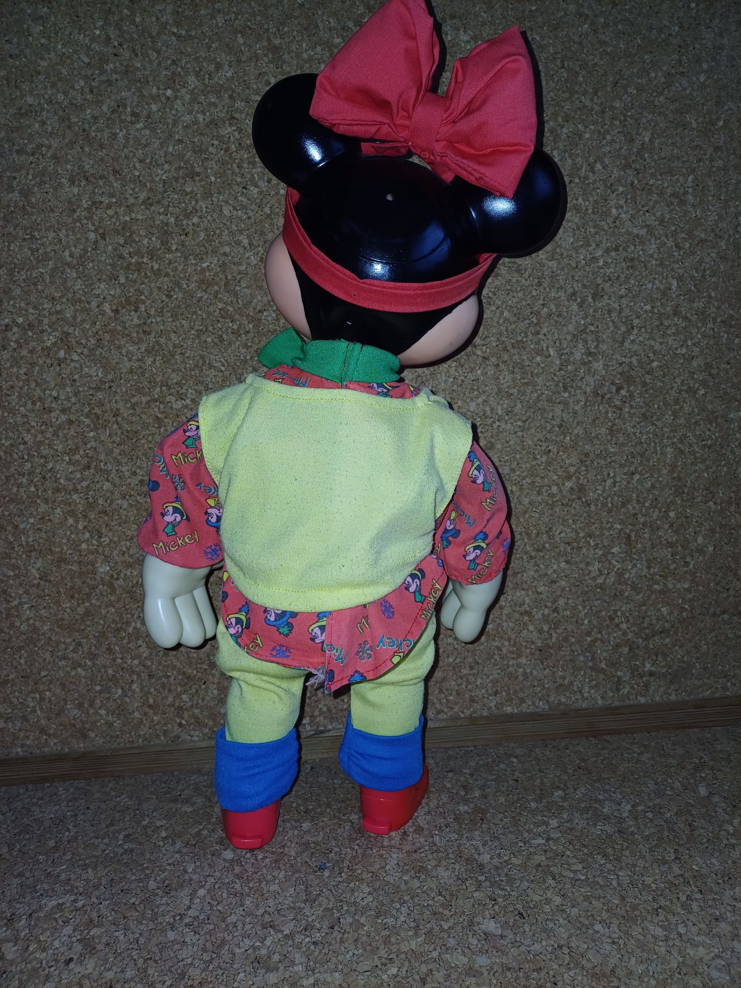 Mickey e Minnie da disney. Vintage, antiguidade. Brinquedos, bonecos.