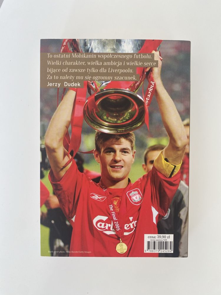 Ksiażka Steven Gerrard autobiografia Liverpool FC