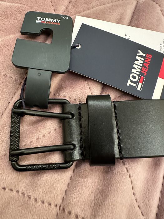 Ремінь чоловічий шкіряний Tommy Jeans