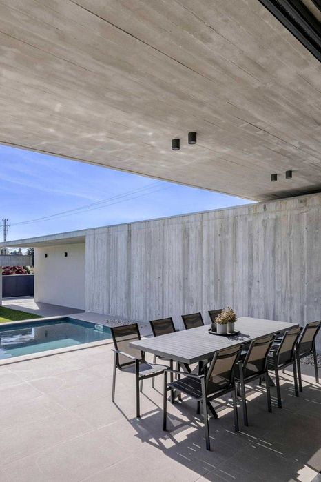 Conjunto mesa exterior Antracite + Cadeiras