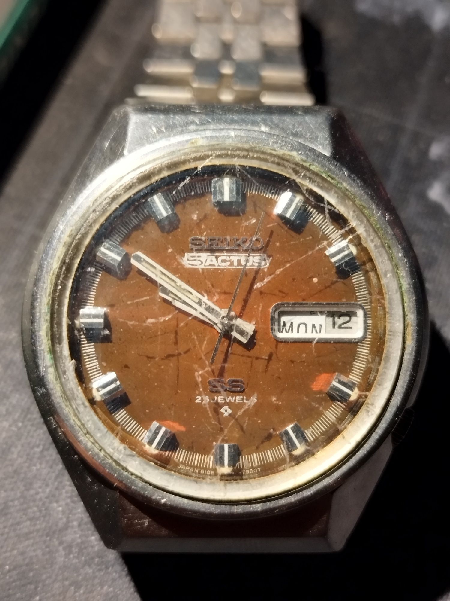 Zegarek Seiko 5 actus ss 25 jewels