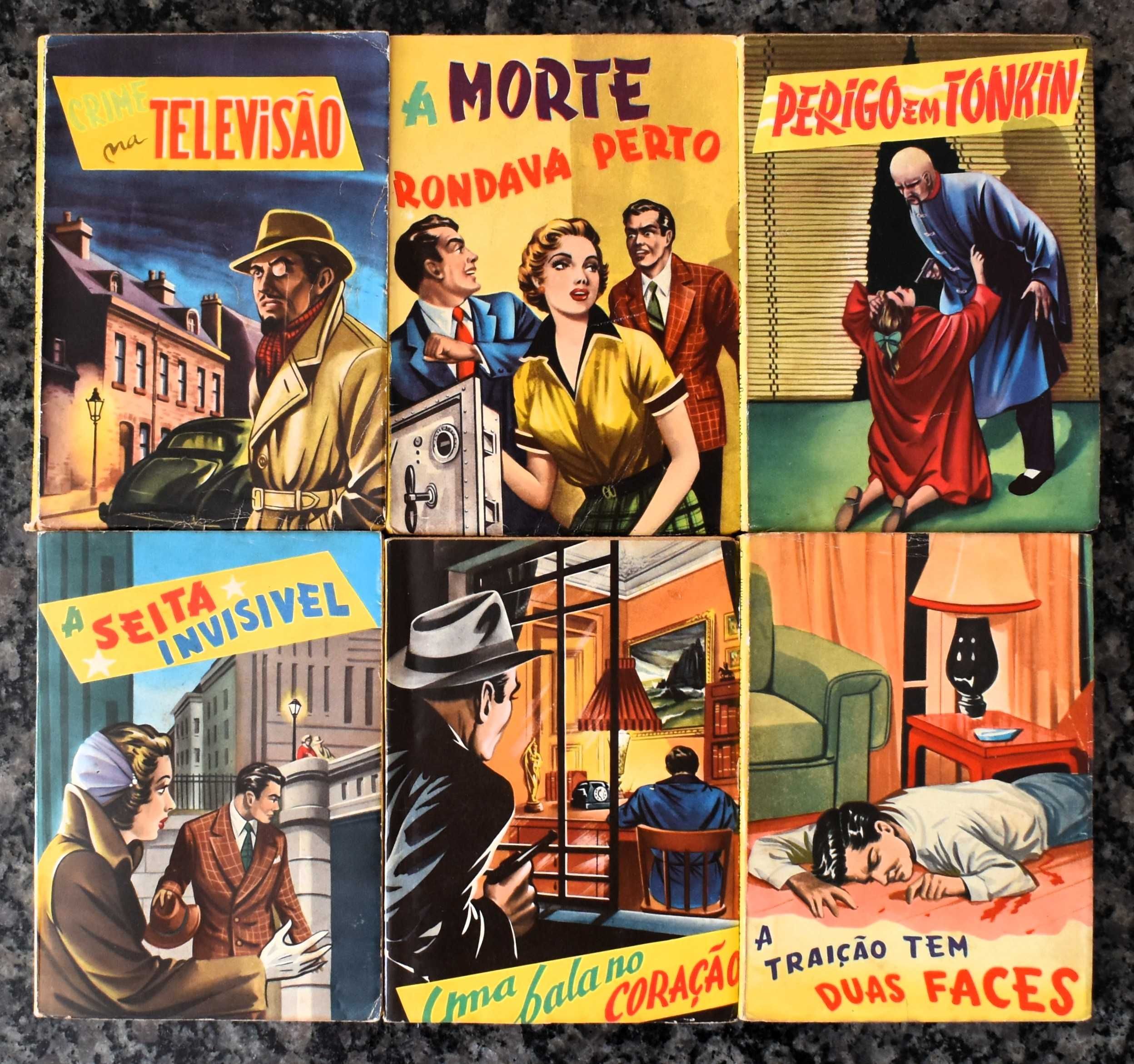 Lote de 35 livros "Colecção Negra" (Antiga/Vintage)
