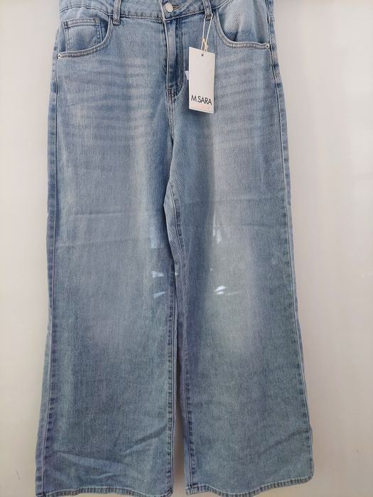 Spodnie jeans Msara jasne