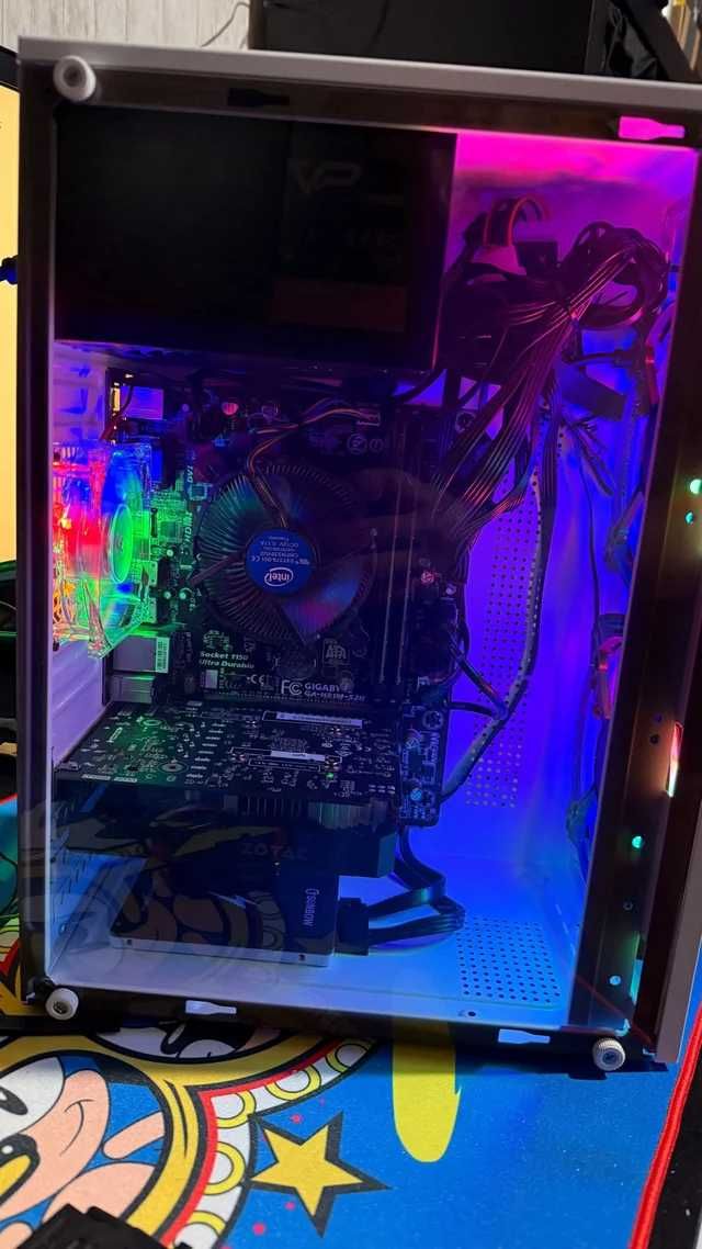 PC Gamer RGB - i5 - 16gb RAM - GTX 1050 SSD 240 GB
