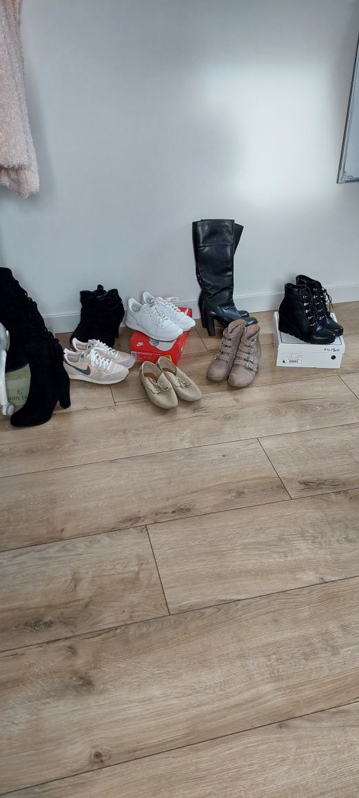 Mega paka ubrań butów xs s 36 34 buty 38