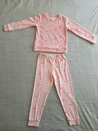 Pluszowa welurowa dwuczęściowa piżama w gwiazdki Jeff & Co. 116 - 122