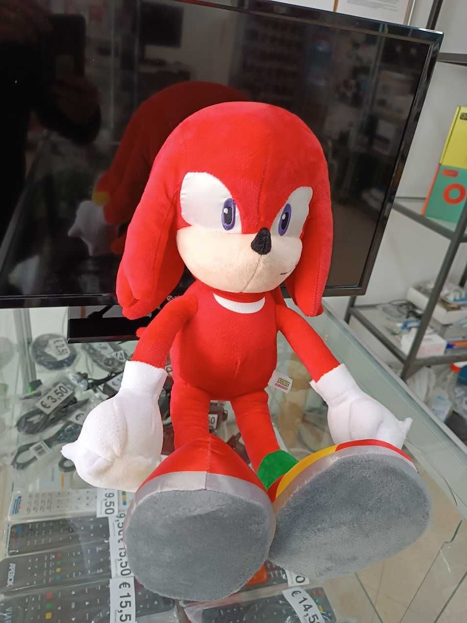 Novidade:Peluche Knuckles Modern - Sonic2 46cm