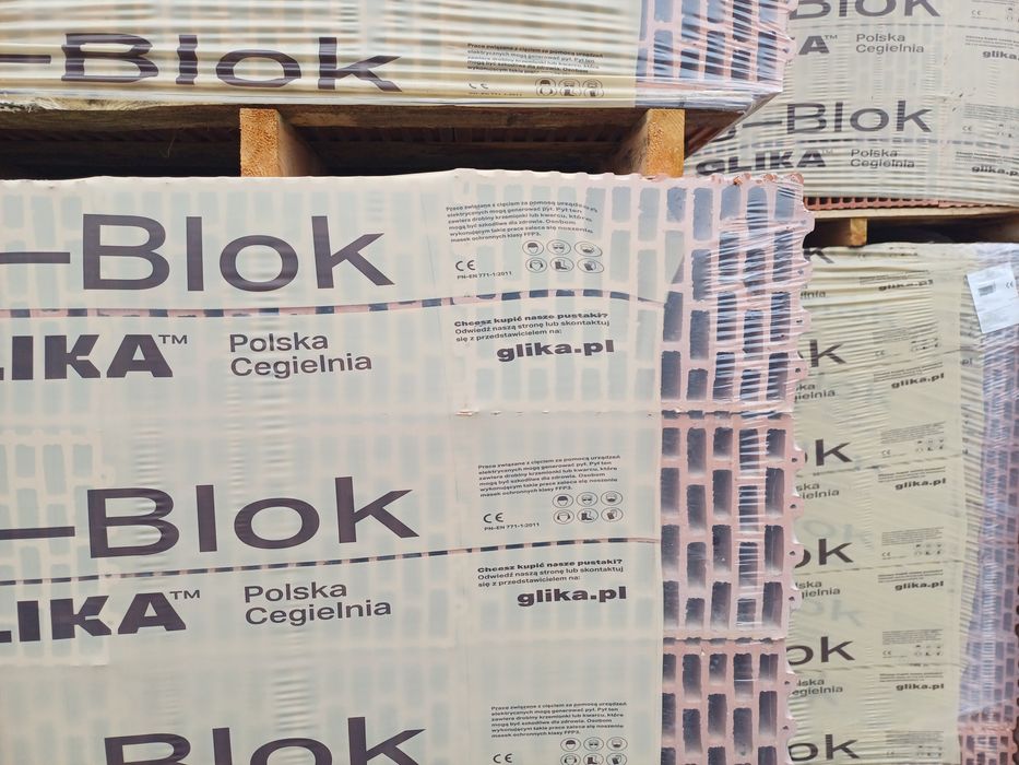 Pustak ceramiczny Keram porotherm max caramika 
Zastosowanie:
Ściany m