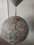Lampa sufitowa 2 szt metalowe kule
