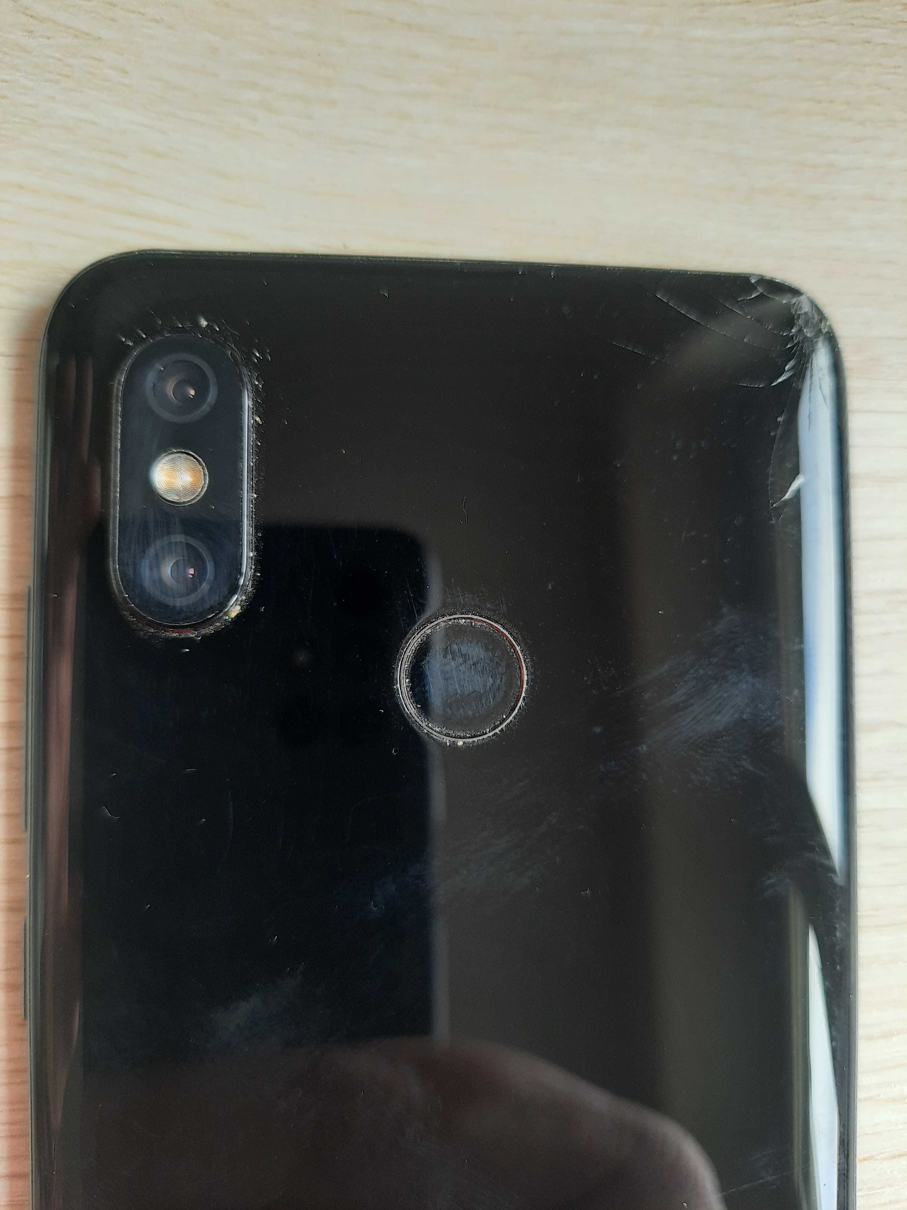 Telefon XIAOMI MI8 6/64 gb Czarny Miui Amoled 6.2 cala Xaiomi Mi 8