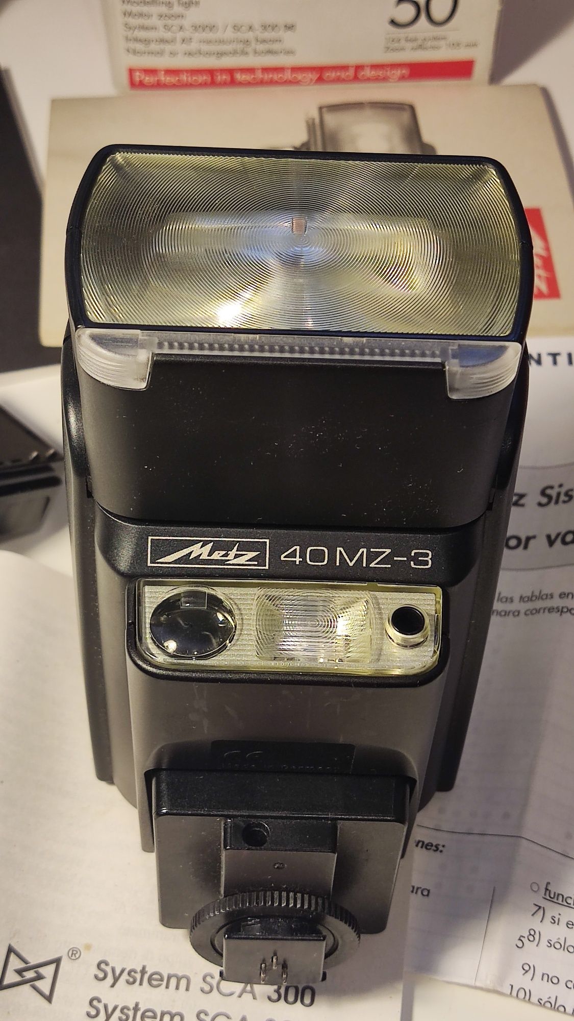 Flash Metz 40 MZ-3 sistema SCA como novo