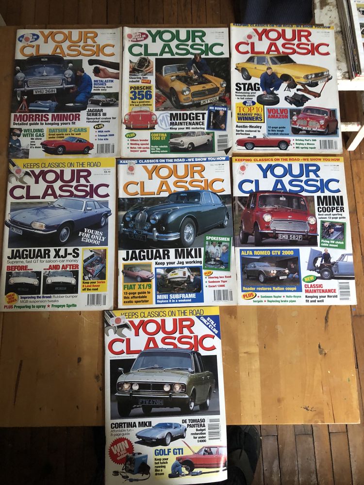 Lote 7 revistas Your Classic
