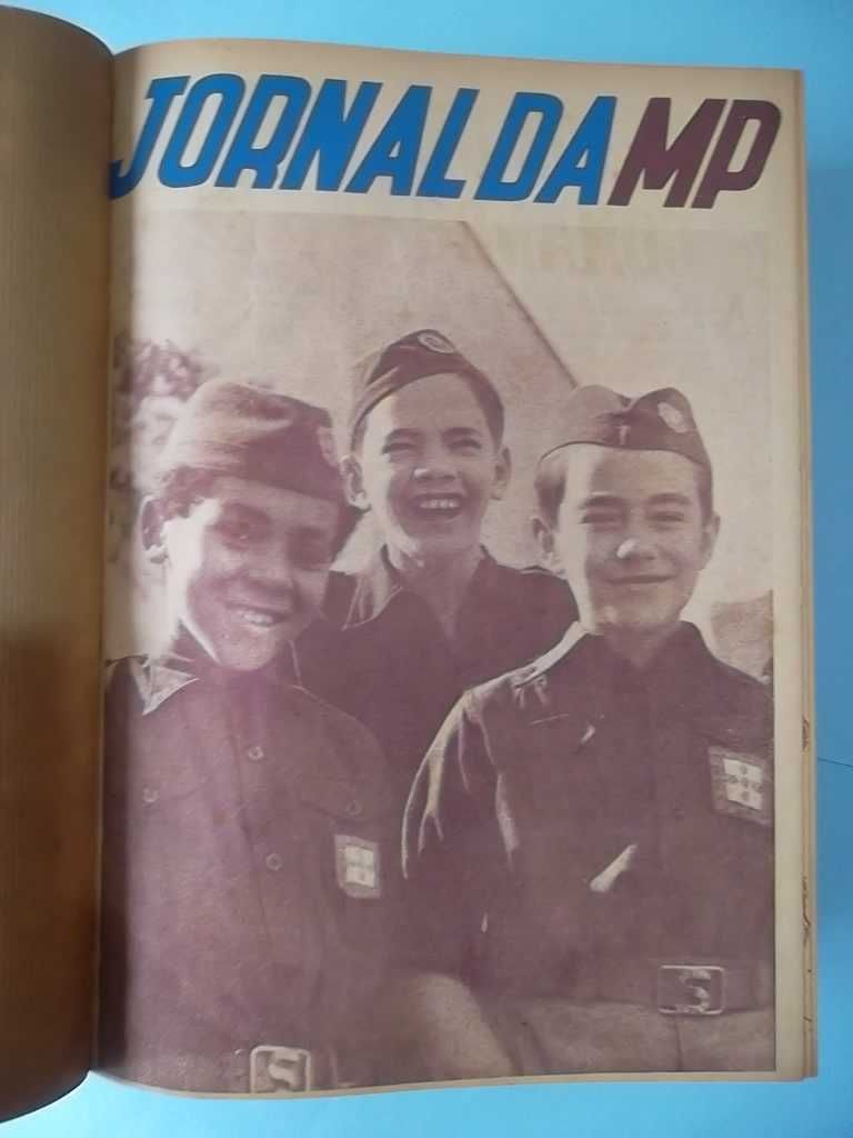 Jornal da MOCIDADE PORTUGUESA nº 1 a 84 , de 1942 a 1947