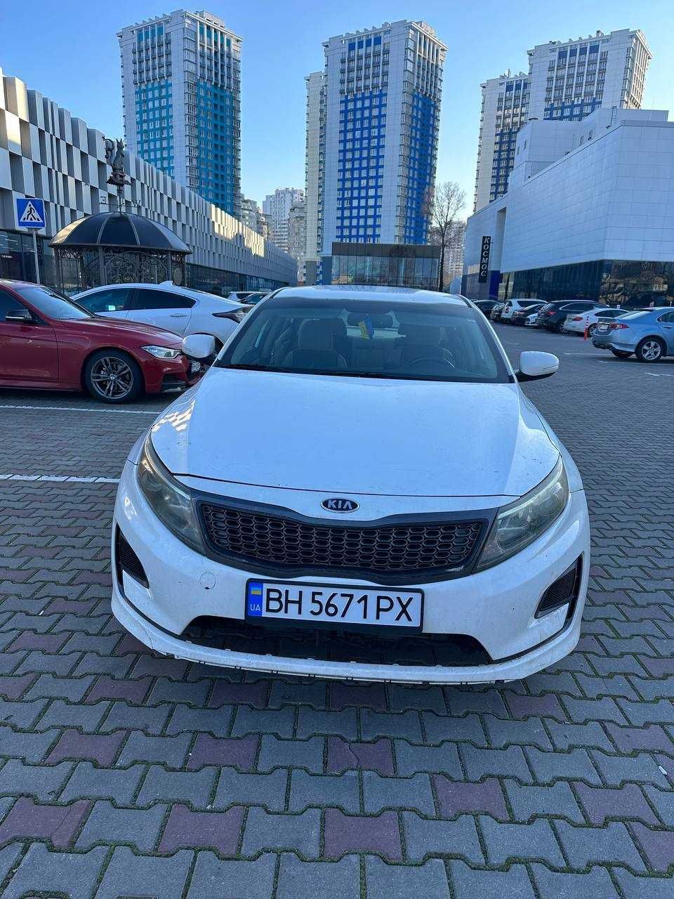 Kia Optima гибрид. Прокат, аренда авто, в такси или личное пользование