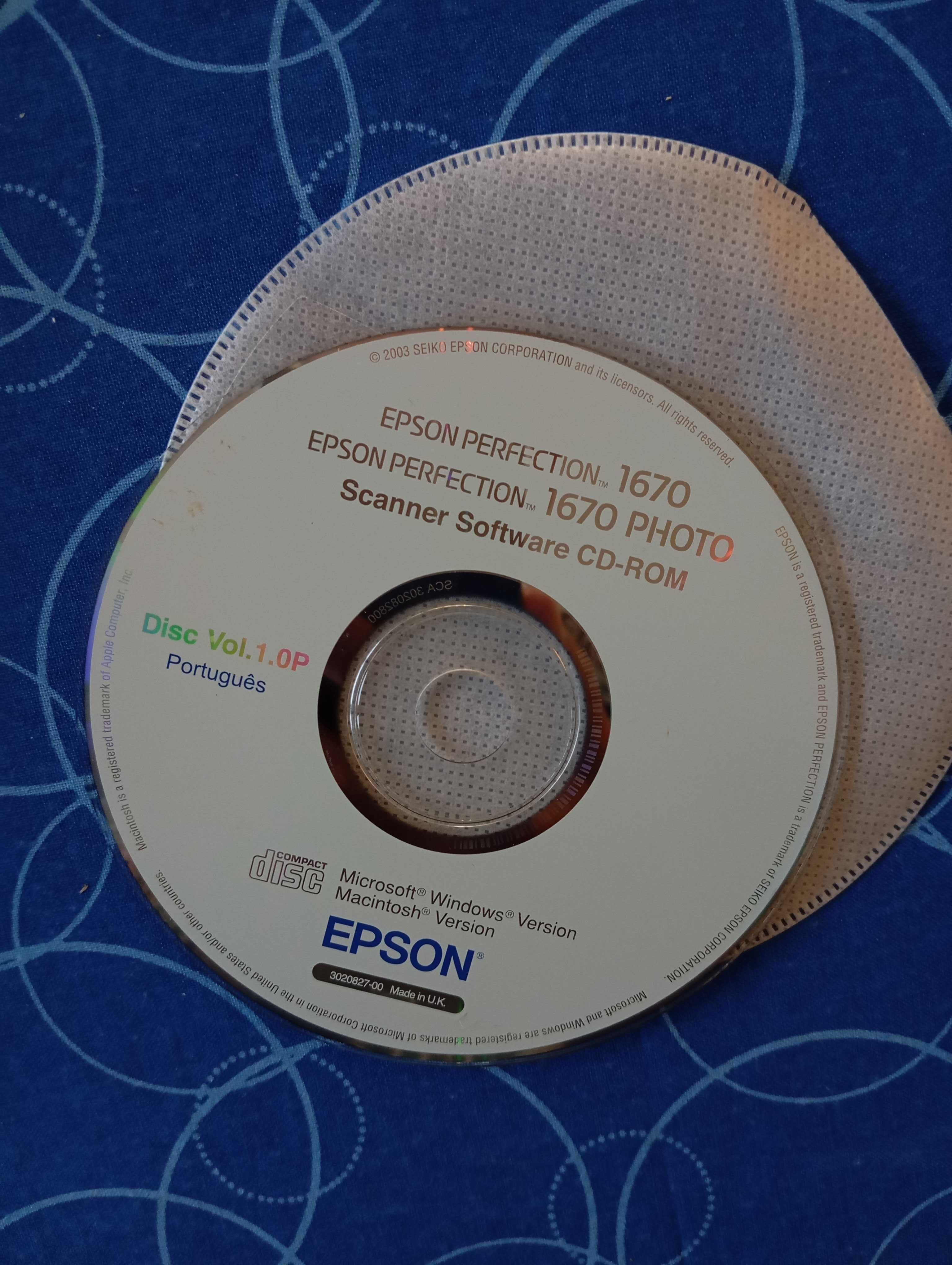 SCANNER EPSON Perfection 1670