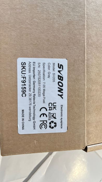 Câmera para telescópio planetária SV205 NOVA!