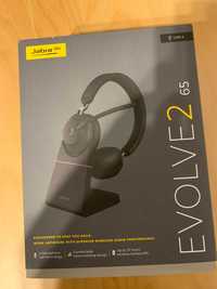 Nowe słuchawki bezprzewodowe Jabra Evolve 2 65 MS Stereo Stand Black