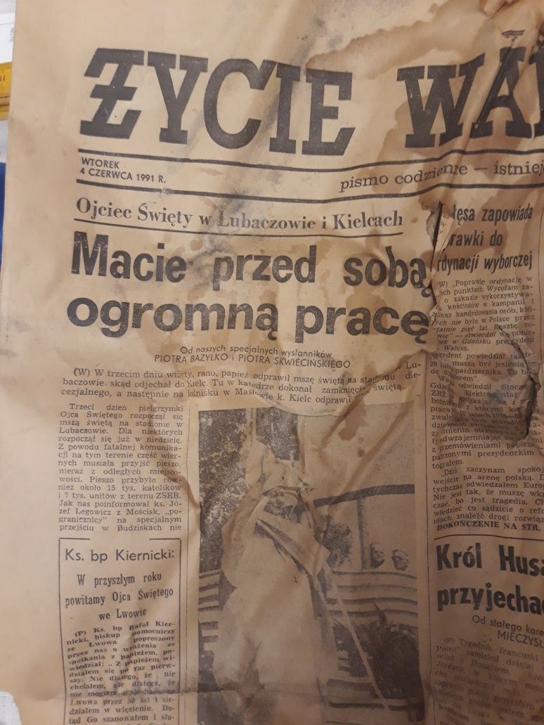 Gazeta życie Warszawy