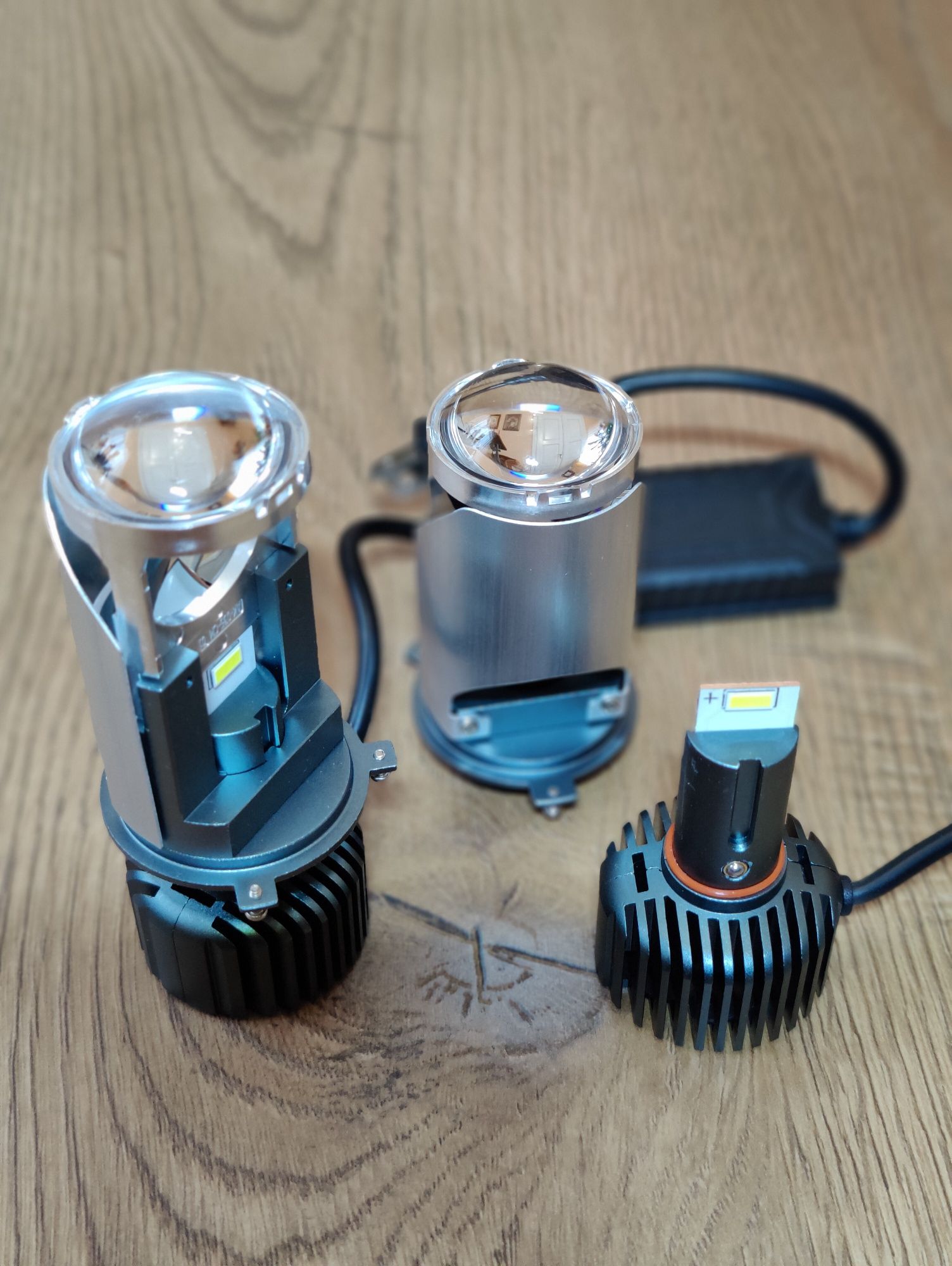 Мини BI-LED линзы H4 F40 друга версія, Y40, ZTF-38, Tirrex. Компле