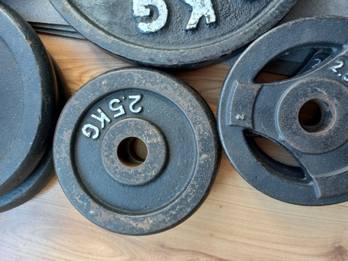 Obciążenia żeliwne 31mm/29mm/28mm