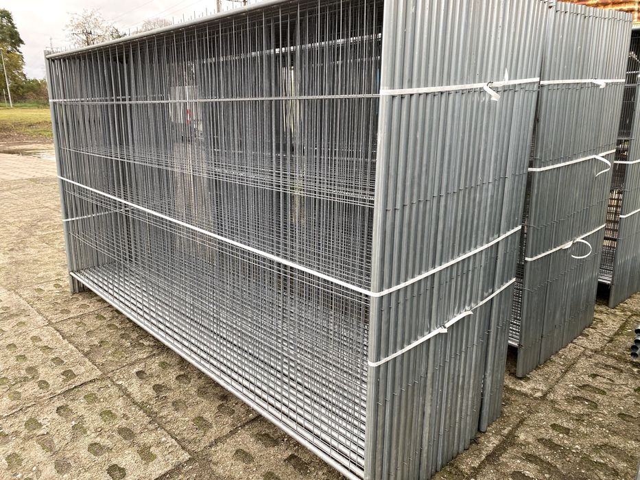 Ogrodzenie budowlane tymczasowe Ażurowe 1 metr bieżący