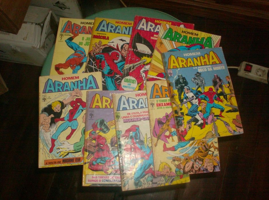 livros capitao america hulk homem aranha