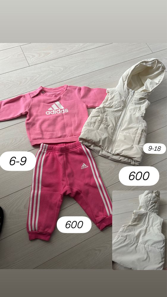 6-18 місяців дітячий одяг tomy chicco adidas next