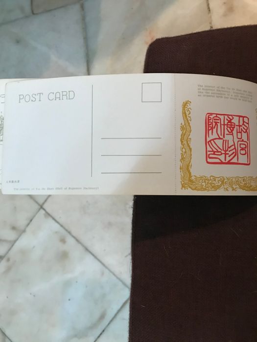 Livros de postais da china