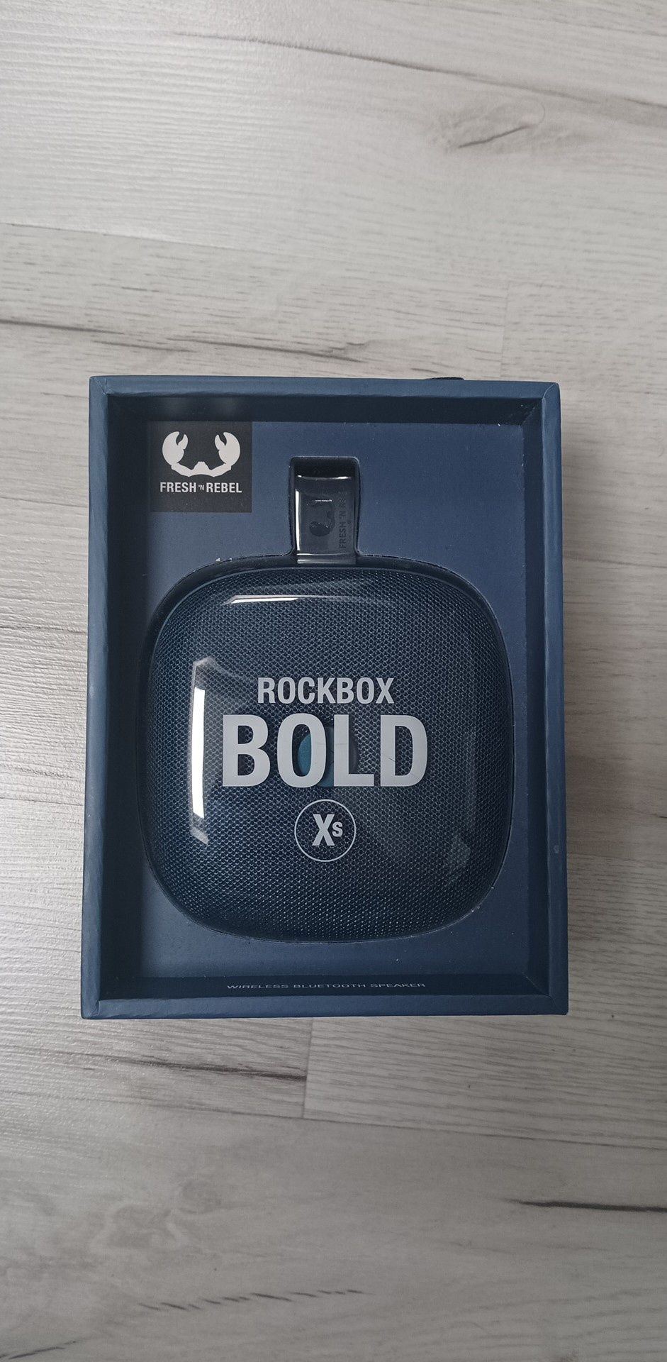 Głośnik bezprzewodowy rockbox bold XS niebieski