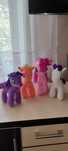 My little pony, Поні м'які, Пінкі Пай, ЕплДжек, Раріті, Іскорка