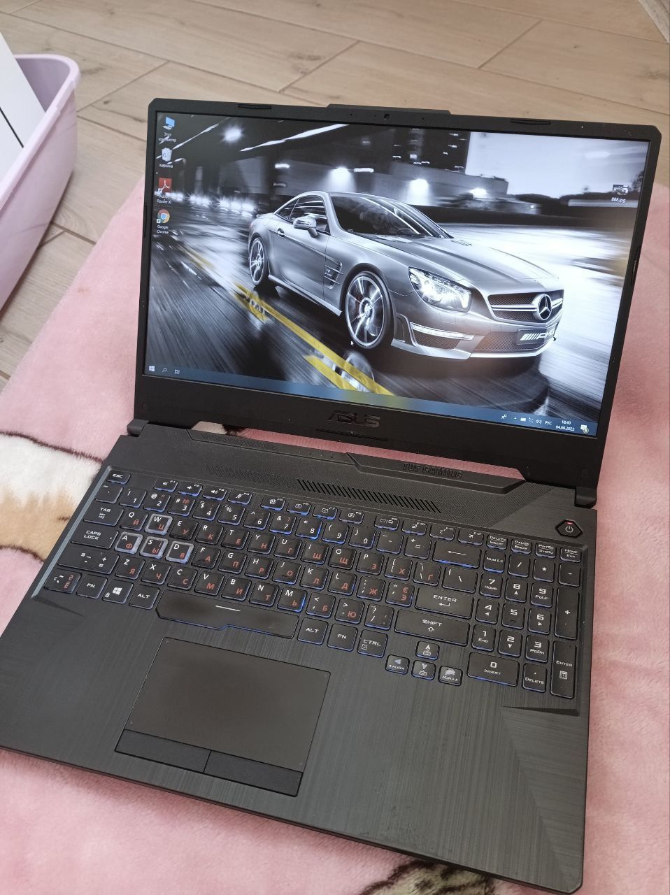 Игровой ноутбук на разборку Asus TUF Gaming Model TUF506 GTX 1660 Ti 6