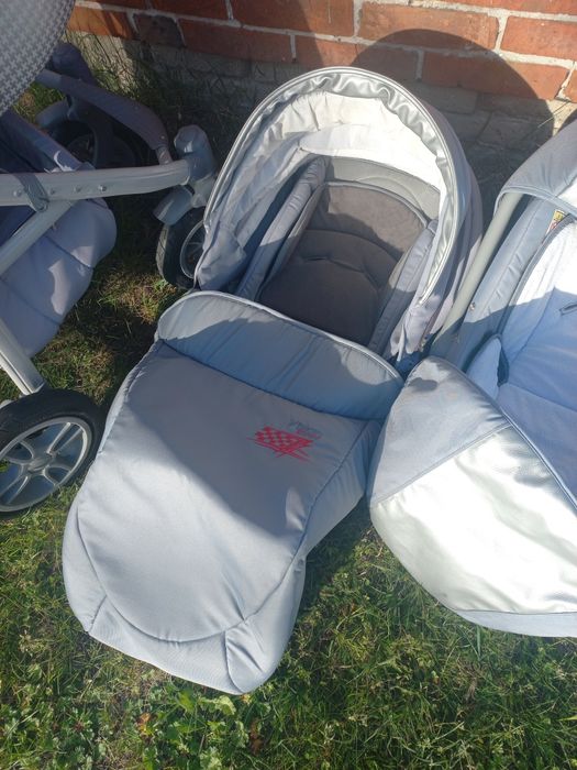 Sprzedam wózek 3w1 Camarelo Vision Sportline srebrny