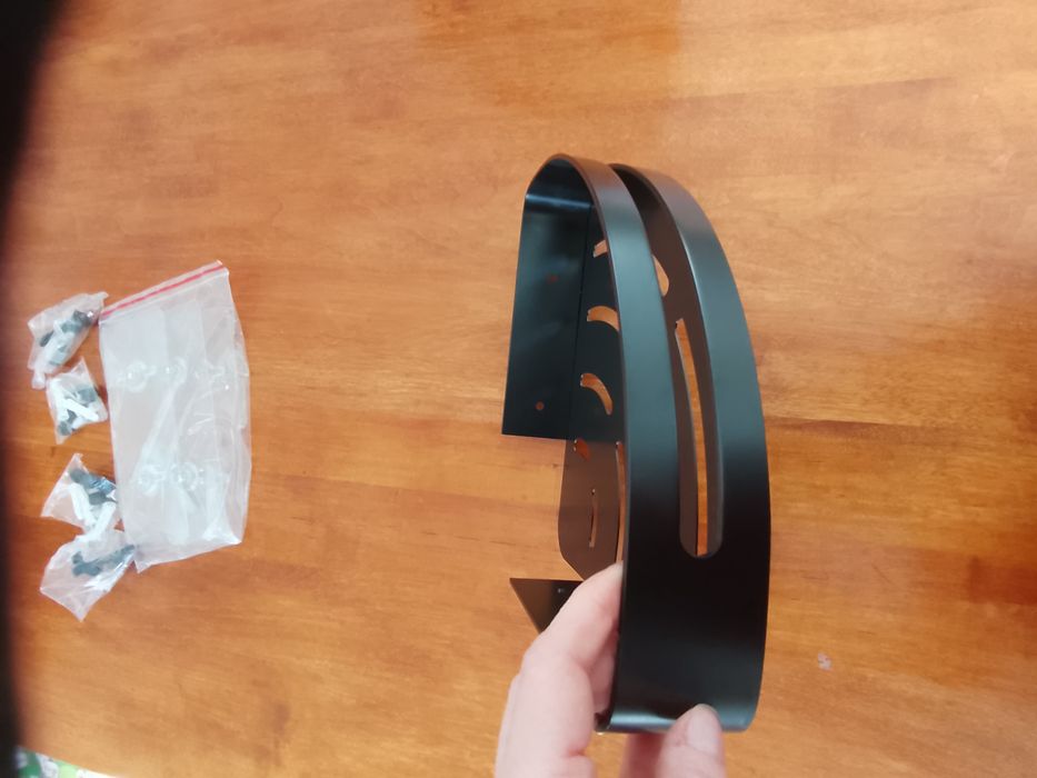 Półki prysznicowe narożne aluminiowe Nienlcip  bez wiercenia