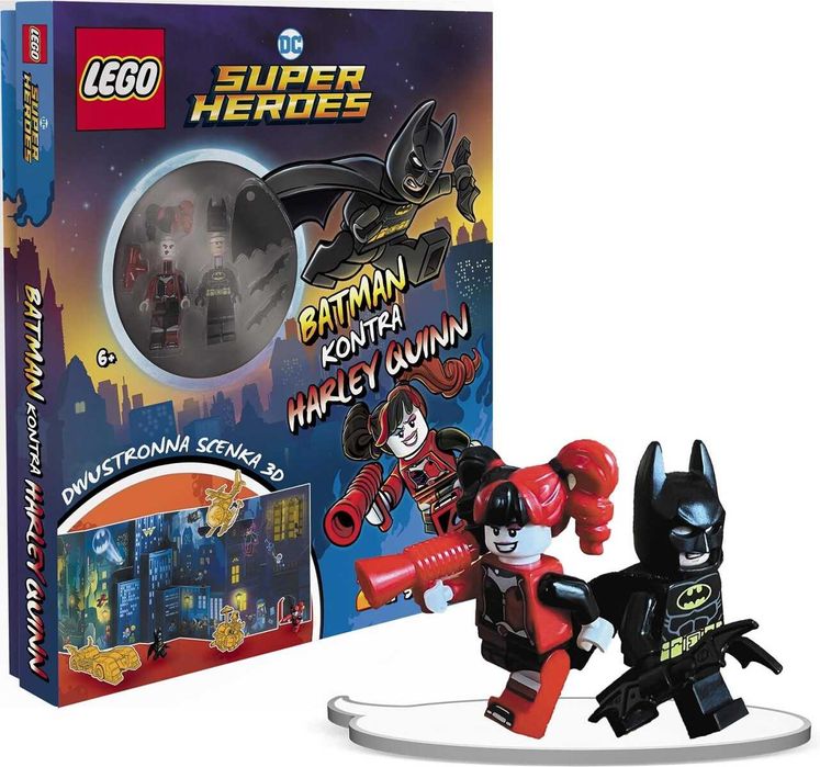 LEGO® DC Super Heroes™. Batman kontra Harley Quinn — Książki i figurki