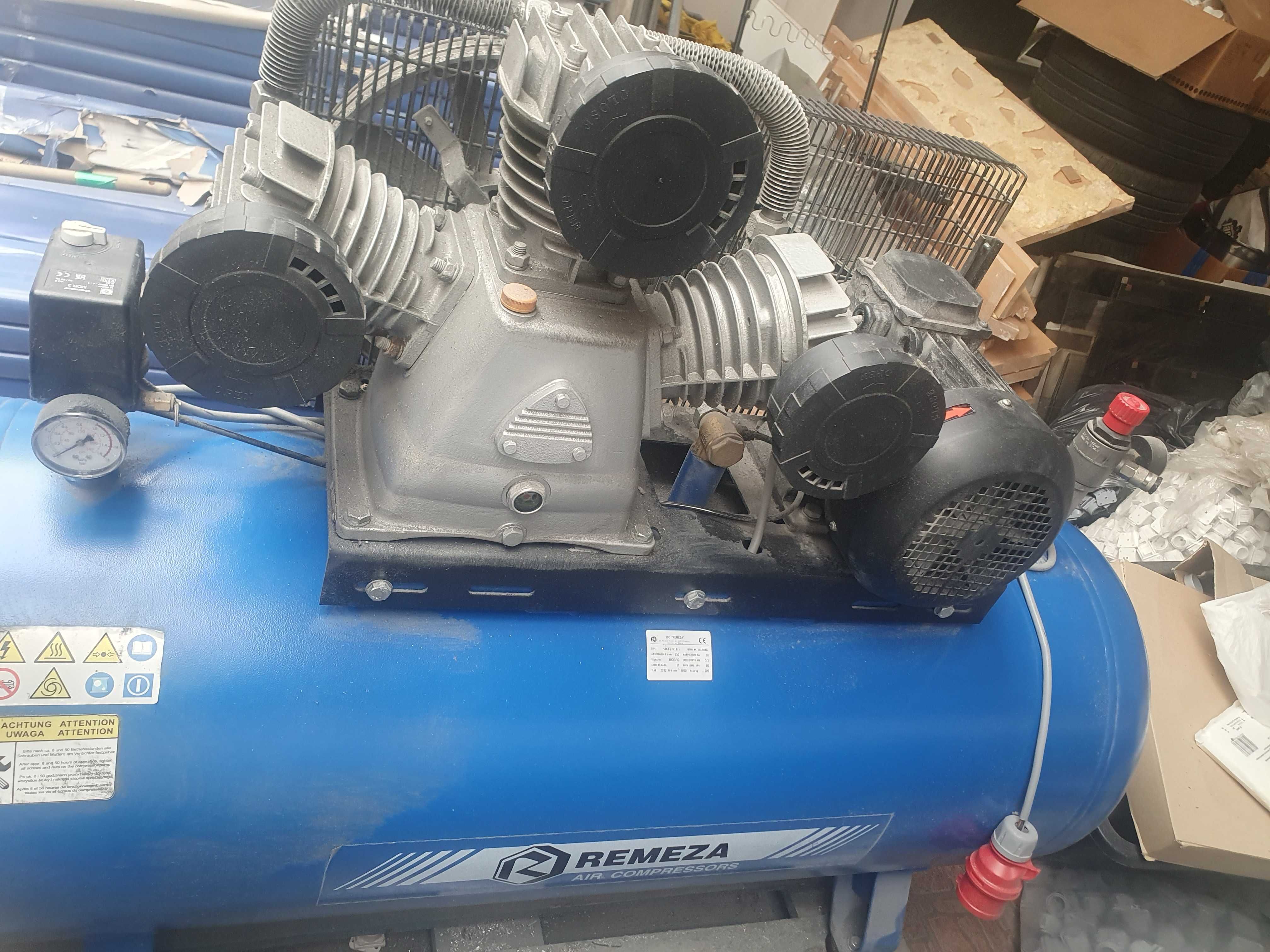 KOMPRESOR Remeza SB4/F-270.LB75  rok prod. 2022  FV VAT