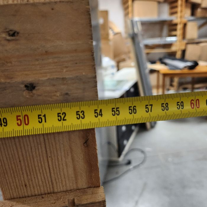 Solidny Regał Magazynowy/Warsztatowy LOFT z Palet (Półki 230kg!) 3szt.