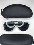 ХИТ! Сонцезахисні окуляри BVLGARI AVIATOR Мужские очки Капельки Чёрные
