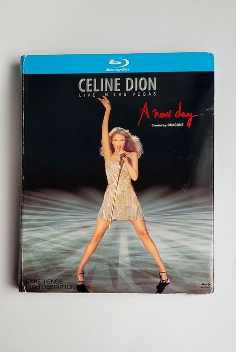 CELINE DION - Live In Las Vegas A NEW DAY koncert 2x blu-ray