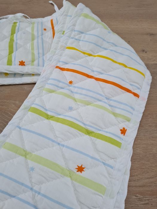 Ikea Pościel niemowlęca + ochraniacz na łóżeczko